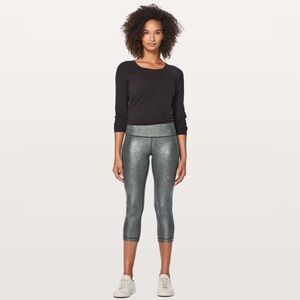Lululemon Wunder Under Crop (Hi-Rise) *Full-On Luxtreme 21" Pants